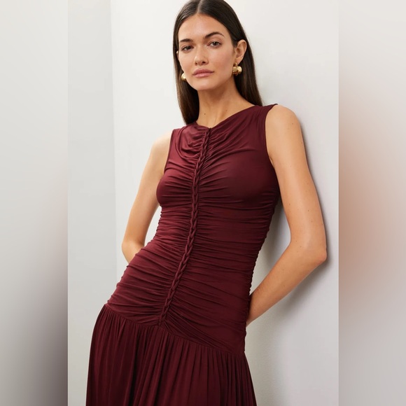 Ulla Johnson Dresses & Skirts - Ulla Johnson Flora Burgundy Sleeveless Dress